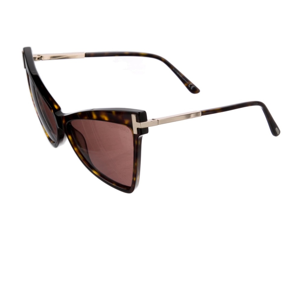 Tom Ford.
Tallulah Cat Eye Sunglasses. Brown. - Picture 2 of 10